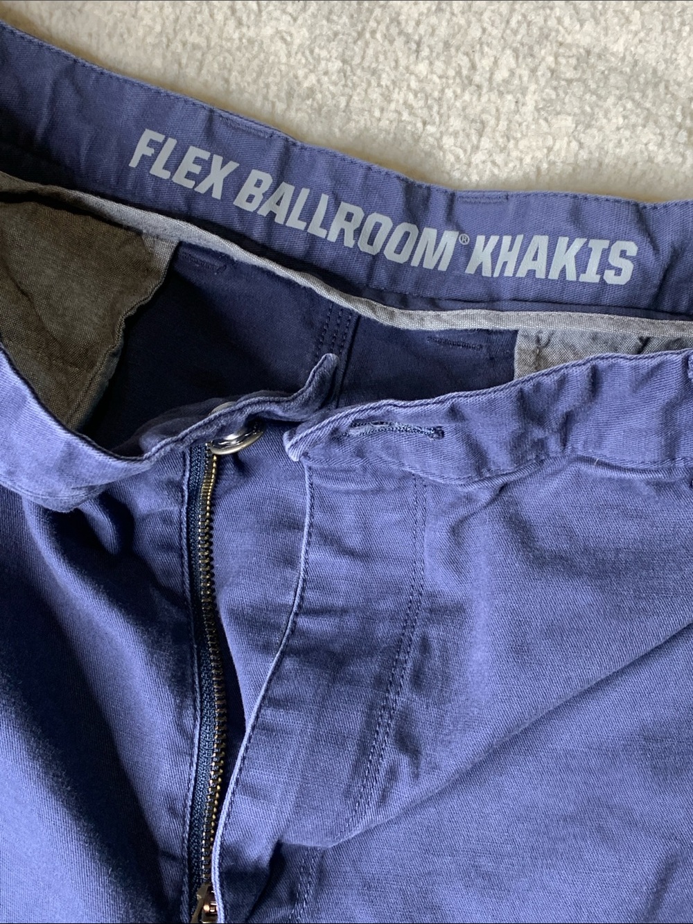 Duluth Trading Co Navy Cargo Work Pants - Picture 4 of 10